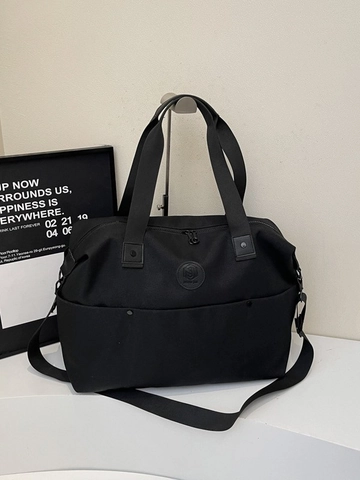 Large Capacity Canvas Sports Gym Bag Dry And Wet Separation Portable Travel Luggage Duffle Bag For Fitness Casual Women Men
