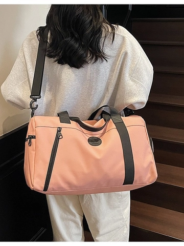 Large Capacity Travel Duffel Bag For Women Men Waterproof Oxford Cloth Sports Yoga Weekend Bag With Adjustable Shoulder Strap