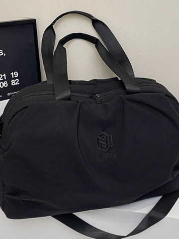 Große Kapazität Reisetasche Mit Trocken-Nass-Trennung Minimalistisch Nylon Fitnessstudio Fitnesstasche Für Damen Herren Weekender
