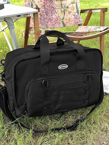 Bolsa de Viaje de Tela Oxford de Gran Capacidad Mochila Multifuncional Impermeable para Exteriores Bolso de Hombro para Deportes Camping Mujeres Hombres