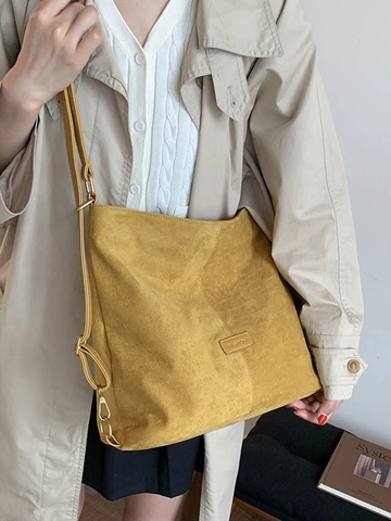 Vintage Matte PU Leather Large Capacity Hobo Shoulder Bag For Women Multi-functional Crossbody Handbag Backpack Casual Daily Commute Fashion Bag
