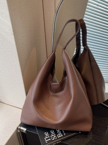 Borsa Tote in Pelle PU Grande Capacità Donna Casual Grana di Litchi Hobo Borsa a Tracolla Per Ufficio Pendolarismo Moda