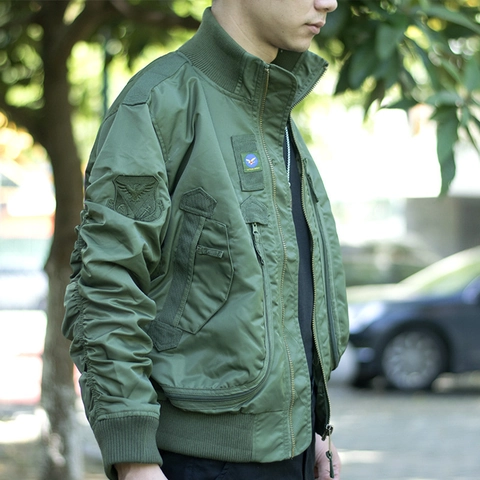 MA-1 Flight Bomber Jacket Men Tactical Military Windbreaker Short Casual Outdoor Coat Autumn Winter Cold Protection Top