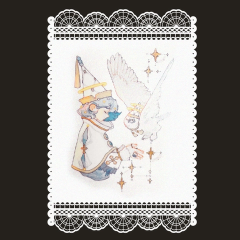 Laser Cut Pearl Paper Decorative Cards With Elegant Lace Border For Scrapbooking Wedding Party Invitations White Black