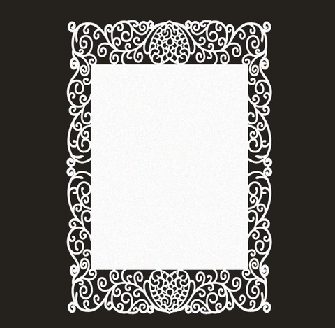 Biglietti in Carta di Pizzo Filigrana Taglio Laser Cornici in Carta Perlata per Inviti di Nozze DIY Scrapbooking Stile