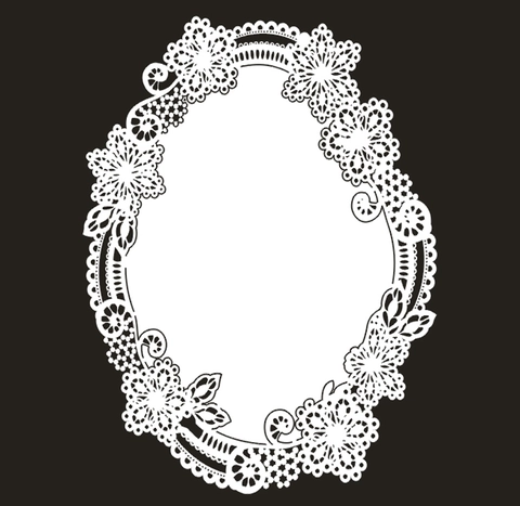 Biglietto Decorativo In Carta Perlata Con Cornice In Pizzo Tagliato Al Laser Vintage Per Invito A Nozze Scrapbooking Fai Da Te