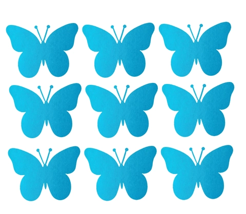 3D Hohl Laser Geschnitten Schmetterling Wandaufkleber Perlglanz Papier Dekorative Aufkleber Für Hochzeit Party Zuhause Dekoration