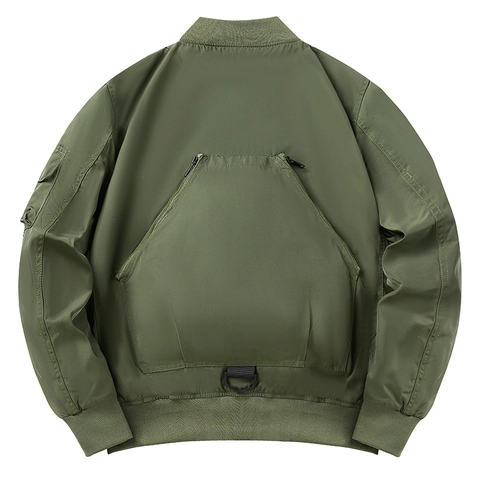 Herren Tactical Utility Bomber Jacke Multi-Pocket Military Cargo Outerwear Casual Winddicht Locker Polyester Mantel