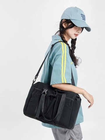 Große Kapazität Reise Shopper Für Damen Nylon Falten Schultertasche Leicht Mode Umhängetasche Für Reisen Fitness Wochenende