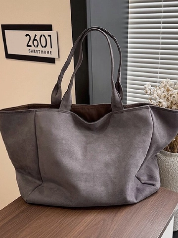 Large Capacity Leopard Print Tote Bag For Women Casual Fabric Shoulder Bag Commuting Shopping Handbag Fashion Travel Bag