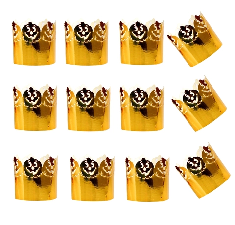 Halloween Kürbis Hexe Schloss Laser Geschnitten Papier Kerzenhüllen LED Teelichthalter Lampenschirme Party Tisch Deko