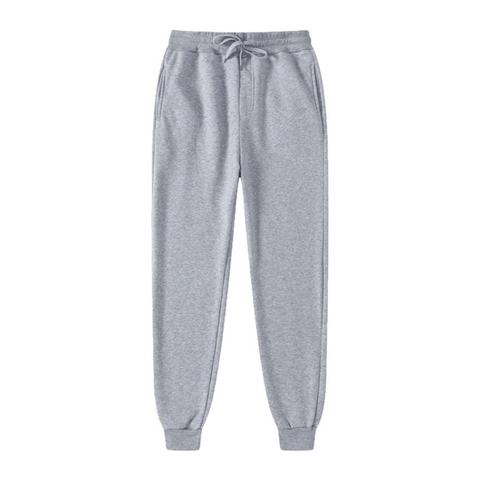 Men's Casual Joggers Polyester Fleece Lined Sweatpants Drawstring Elastic Waist Ribbed Cuffs Sports Fitness Workout Pants