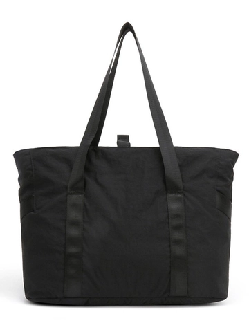 Grande Borsa Tote in Nylon e Cotone da Donna Leggera con Porta Tappetino Yoga Borsa a Spalla Palestra Viaggio Laptop Shopping