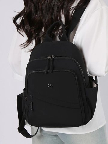 Dames Mode Polyester Rugzak Lichtgewicht Kleine Casual Reistas Multi Pocket Woon-werkverkeer Rucksack Uitstapje Tas