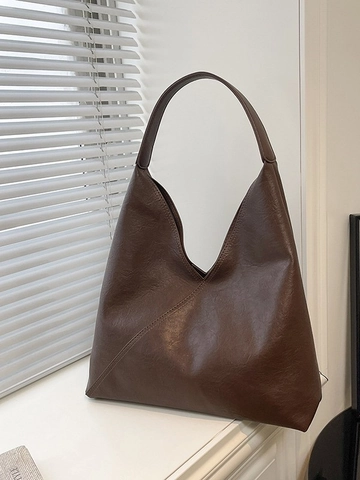 Ensemble de Sacs Fourre-tout en Cuir PU Grande Capacité pour Femmes Avec Petite Pochette Sac à Épaule Hobo Minimaliste Main