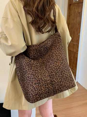 Borsa a Secchiello in Effetto Scamosciato Grande Capacità Minimalista Smerigliata Borsa a Tracolla Donna Hobo Borsa Giornaliera