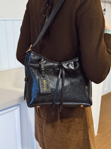 Bolso Tote de Cuero PU Vintage Gran Capacidad Bolso de Hombro Cruzado para Mujer Oficina Trabajo Moda Hobo