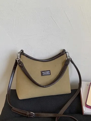 Women Casual PU Leather Shoulder Bag Vintage Underarm Bag Korean Minimalist Crossbody Bag For Daily Commuting Small Square Bag