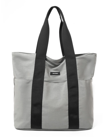 Bolso Tote de Nailon de Gran Capacidad para Mujer Repelente al Agua Ligero Bolso de Hombro de Mano con Bolsillos Escuela Viaje