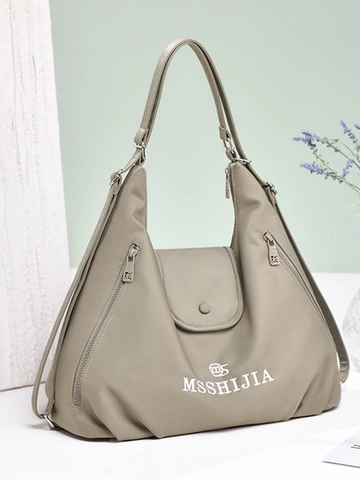 Women Large Capacity Multi-functional Backpack PU Leather Shoulder Bag Casual Commuting Tote Bag Travel Handbag