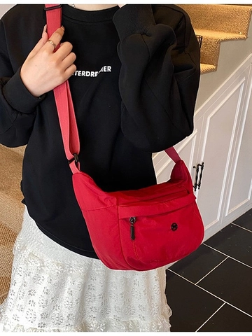 Borsa a Tracolla Trapuntata in Nylon Leggero da Donna Grande Capacità Borsa a Tracolla alla Moda con Tracolla Regolabile Borsa da Viaggio Casual