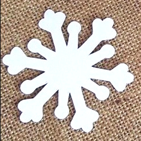 Weiße Lasergeschnittene Weihnachten Schneeflocke Papierkarte Hohle Festliche Dekorationen Für Winterparty DIY Handwerk