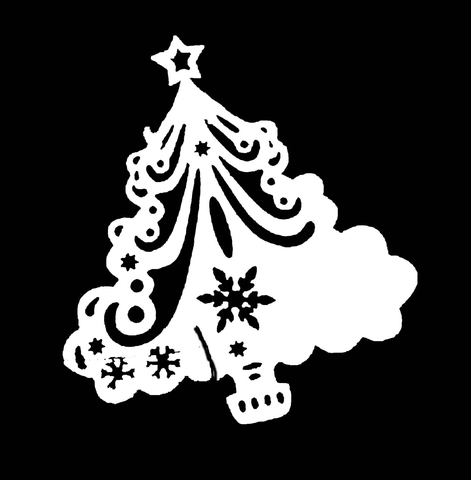 Hollow Christmas Tree Shape Place Cards Pearlescent Paper Snowflake Laser Cut Cup Cards For Wedding Party Table Decor