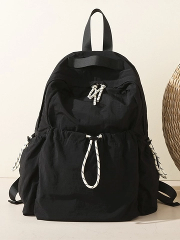 Zaino Casual Minimalista Leggero per Uomo Donna Tessuto Oxford Resistente all'Acqua Zaino da Viaggio Unisex Borsa da Scuola