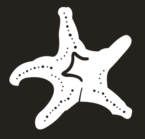 Tarjetas de Lugar para Copas de Vino con Forma de Estrella de Mar Cortadas al Láser Papel Perlado para Decoración de Mesa