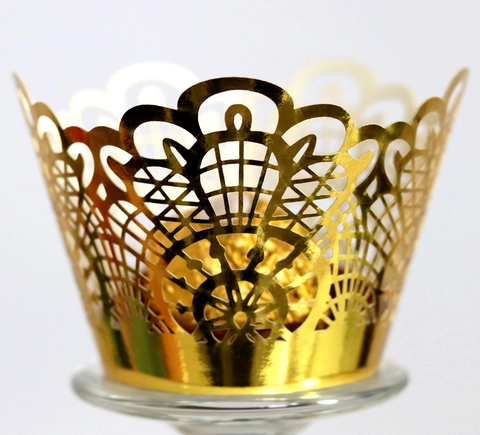 Involucri Per Cupcake In Pizzo Tagliati Al Laser Carta Perlata Decorazione Per Matrimonio Festa Di Compleanno Pasticceria