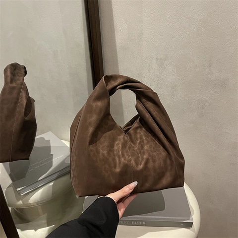 Borsa a Tracolla da Donna con Stampa Leopardata in Morbida Pelle PU Manico Intrecciato Grande Capacità Borsa Minimalista a Nuvola