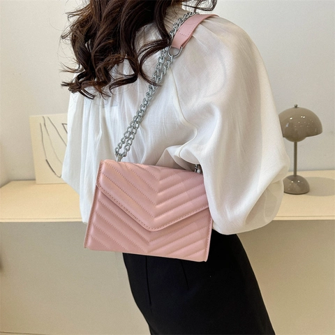 Borsa A Spalla Da Donna Trapuntata A V Pelle Sintetica Tracolla Di Künstliche Perle Borsa A Tracolla Elegante Piccola Borsa Quadrata A Busta Trendy