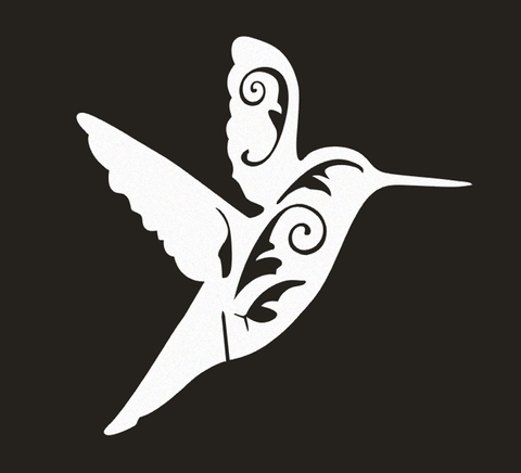 Hummingbird Laser Cut Paper Wine Glass Place Cards Elegant Pearl Paper Name Cards For Wedding Party Table Decoration Decor