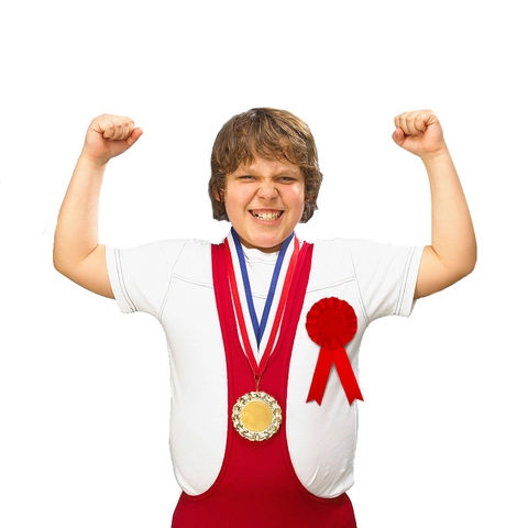 Blanco Rozet Badge Award Lint Blikken Erebadge Voor Verjaardagsfeestje Afstudeerceremonie Evenement Decoratie Accessoire