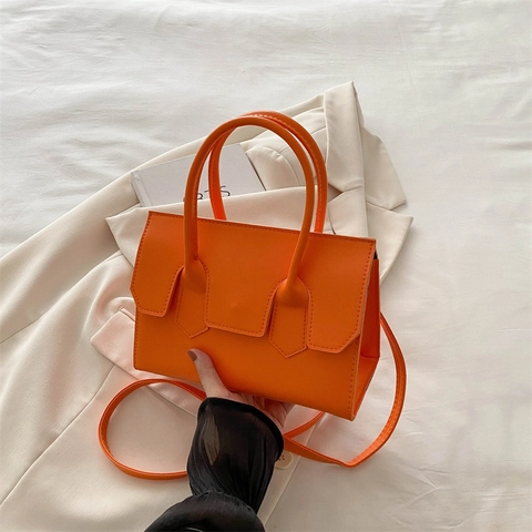 Women Urban Minimalist PU Shoulder Bag Large Capacity Solid Color Handbag Versatile Crossbody Bag Fashion Tote For Daily