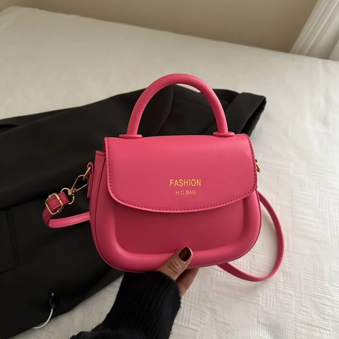 Women PU Leather Handbag Retro Solid Color Small Square Crossbody Bag Minimalist Daily Commuting Shoulder Bag With Handle