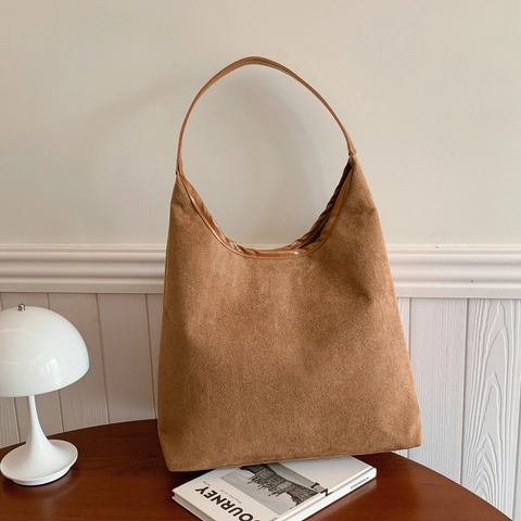 Bolso Tote de PU para Mujer de Gran Capacidad Minimalista Juego de Dos Piezas Bolso de Hombro Hobo de Color Sólido