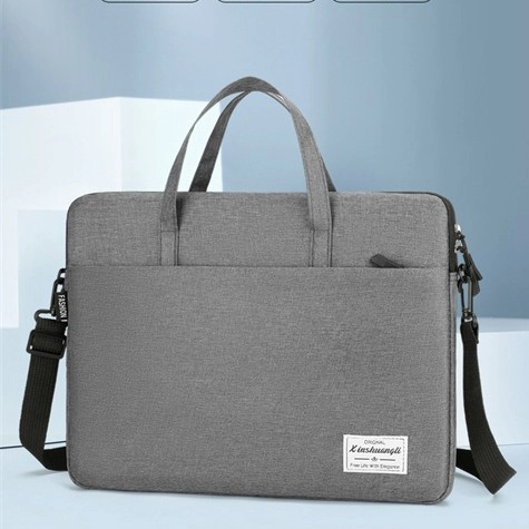 Borsa Porta PC Sottile in Tessuto Oxford Impermeabile Valigetta Business per Donna Uomo Borsa a Mano Leggera Ufficio Viaggio