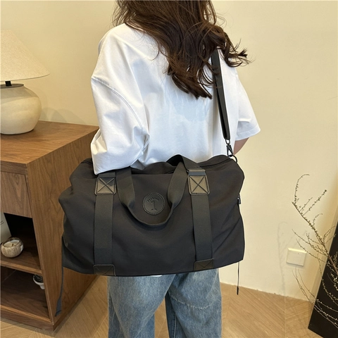 Große Kapazität Reisetasche Wasserdicht Nylon Duffel Bag Leicht Wochenende Übernachtung Schultertasche Für Damen Herren Fitness Sport Handtasche
