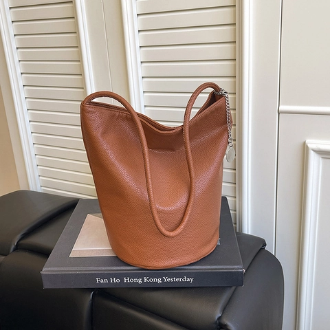 Mode Pendeln Tragetasche Damen Stilvolle Beuteltasche Crossbody Tasche Große Kapazität PU Leder Lychee Maserung Schultertasche