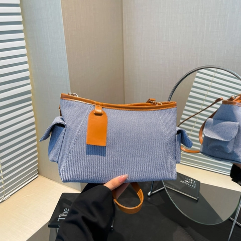 Damen Große Kapazität Umhängetasche PU Leder Urban Minimalistisch Pendeln Achseltasche Mit Ziernähten Mode Handtasche