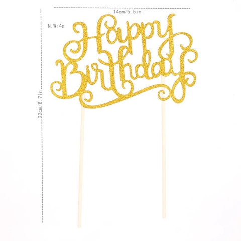 Ensemble d'Accessoires de Luxe Gold Birthday Queen Écharpe à Paillettes Couronne de Strass Tiare Badge Décoration de Gâteau Fête