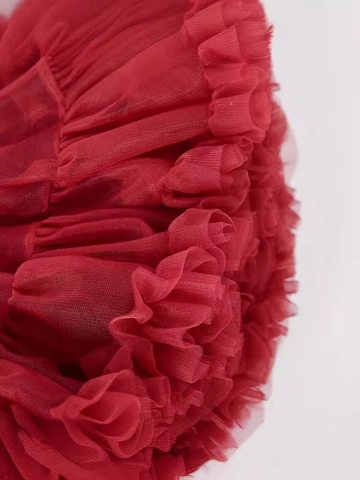Ragazze Gonna Tutu in Tulle a Sbuffo Nylon Modal Principessa Ballerina Pettiskirt per Festa Danza Compleanno Regalo Dolce Bambini