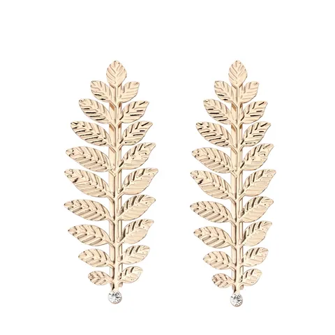 Fermagli per Capelli a Foglia d'Oro Barocco Vintage per Donna Eleganti Perle Artificiali Strass Copricapo Sposa Accessori per Capelli
