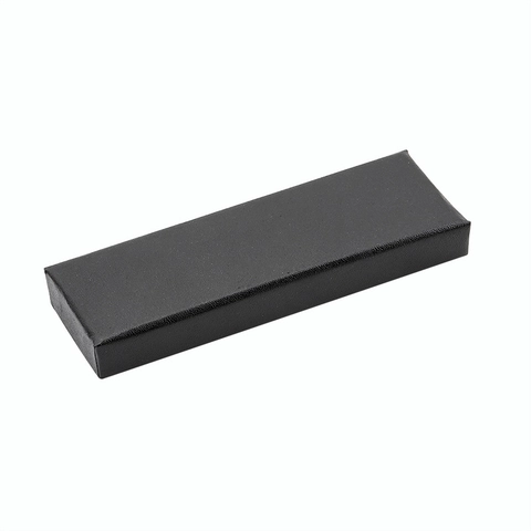 Rectangular Black Jewelry Gift Box With Red Velvet Lining Leather Texture Packaging Box For Bracelet Necklace Watch Storage