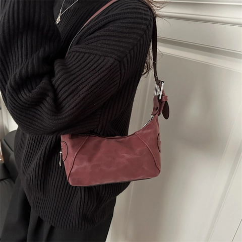 Retro Leopardenmuster Unterarmtasche Wildlederimitat Schultertasche Mit Verstellbarem Riemen Silberner Schnalle Damen Handtasche