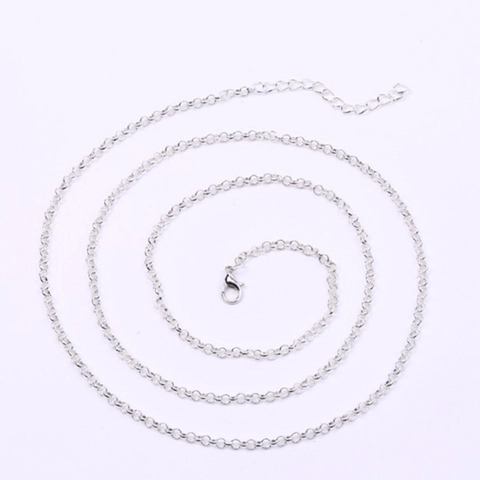 Collana a Catena Lunga in Ferro per Donna Gravidanza Harmony Ball Catena di Ricambio Catena Maglione Minimalista Gioielli di Moda