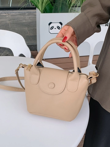 Modische Damen Beuteltasche Aus PU Leder Mit Litschi Maserung Umhängetasche Street Style Alltag Kleine Tasche Mit Abnehmbarem Gurt