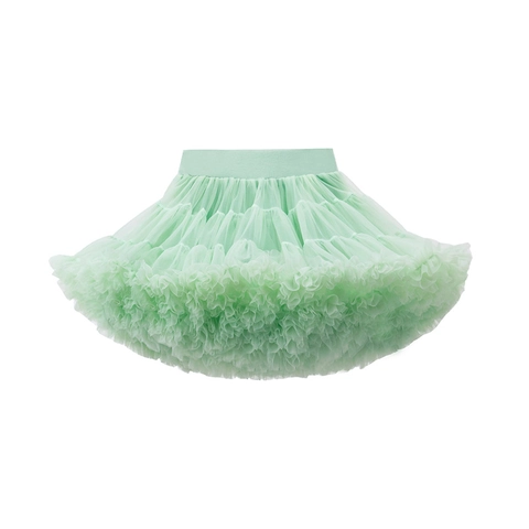 Mädchen Nylon Netz Geschichtet Flauschig Tutu Rock Prinzessin Party Tanz Weich Gemachter Tüllrock Für Kinder Auftritt Alltag