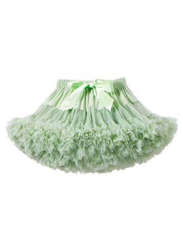 Gonna Tutù Soffice da Ragazza Gonna da Principessa in Rete a Strati Con Fiocco Sottogonna Decorativa in Tulle per Celebrazione del Ballo